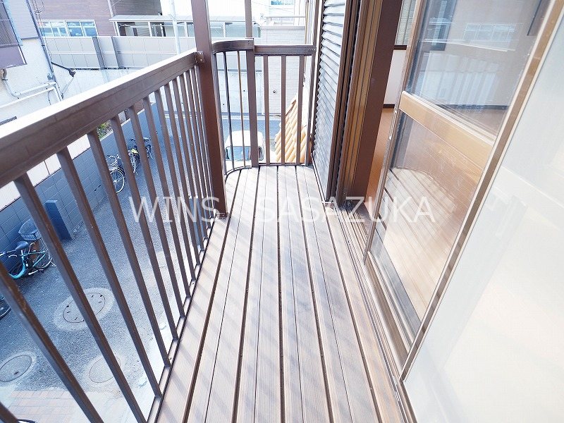 人形邸 ベランダ