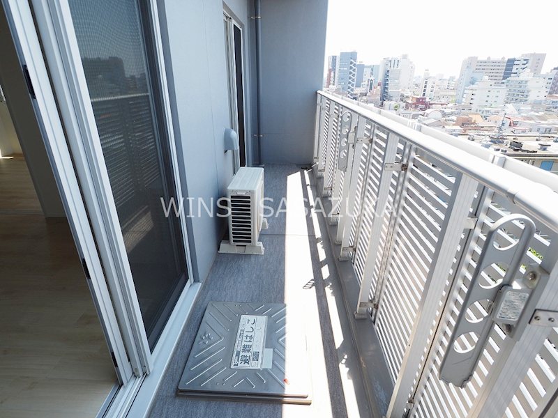 レジディア幡ヶ谷 ベランダ