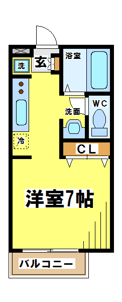 ヴァンベールタナカ２ 間取り