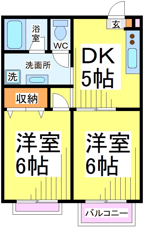 ハイツマイルド 間取り