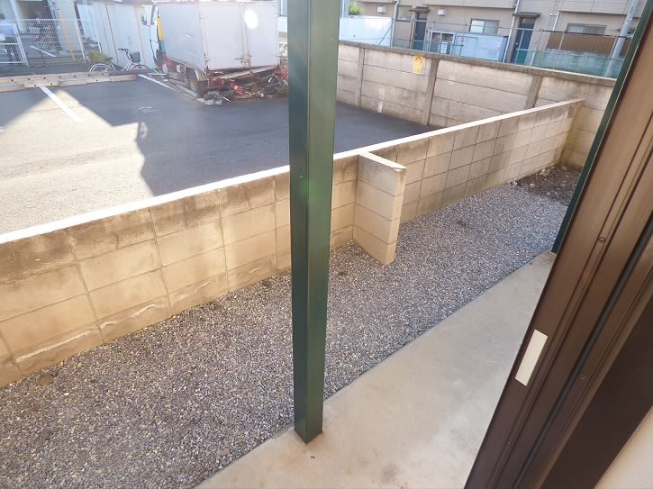 シオダハイツ　B棟 ベランダ