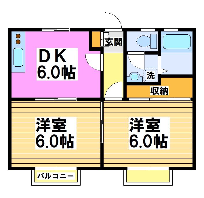 アプラムラピュタ  間取り