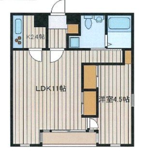 リエス烏山ル・シュッド 間取り