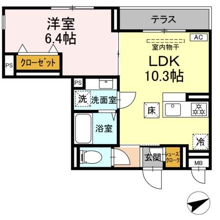 ChateauAvenir調布 間取り