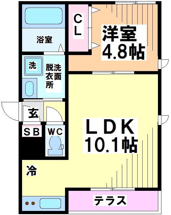 ジェミニ サウス 間取り