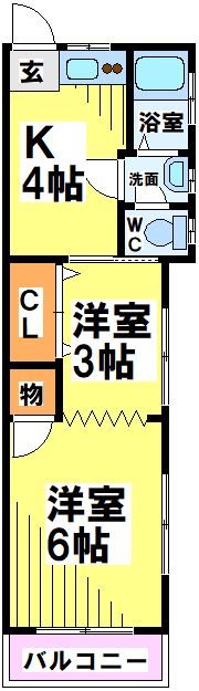 コーポつかさ 間取り