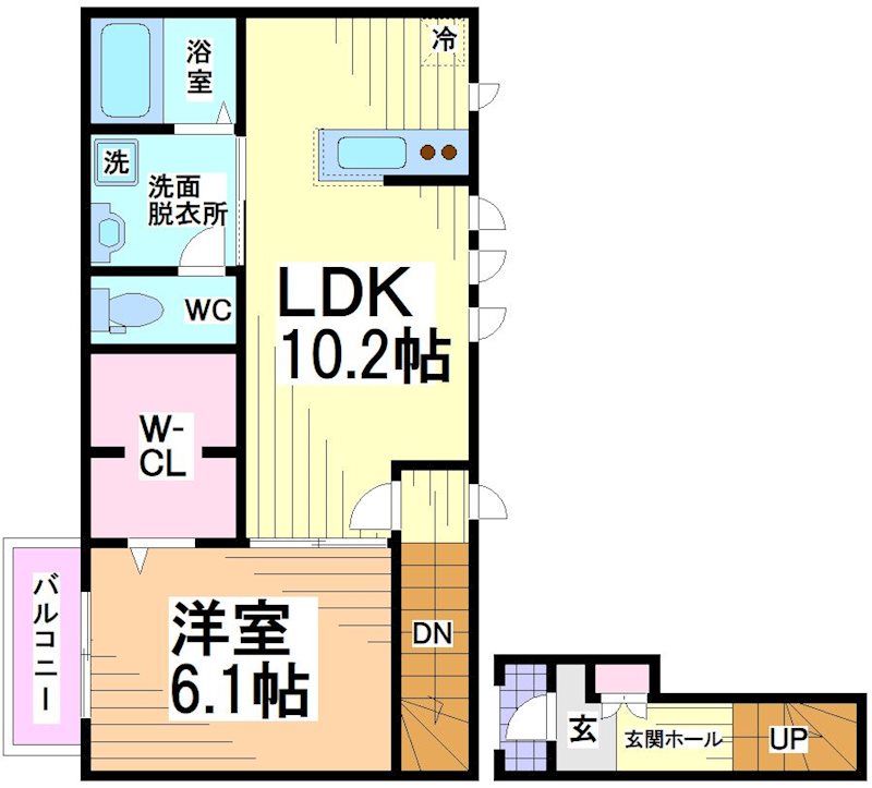 リトルヒル　IIJIMA 間取り図