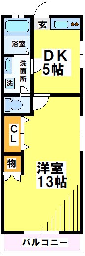 西原コーポ 間取り