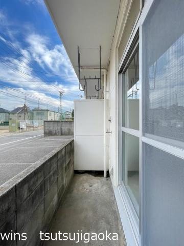 西原コーポ ベランダ