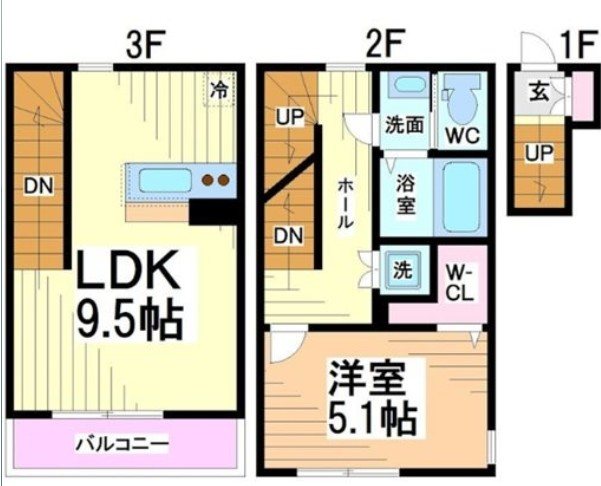 ミハス幡ヶ谷 間取り