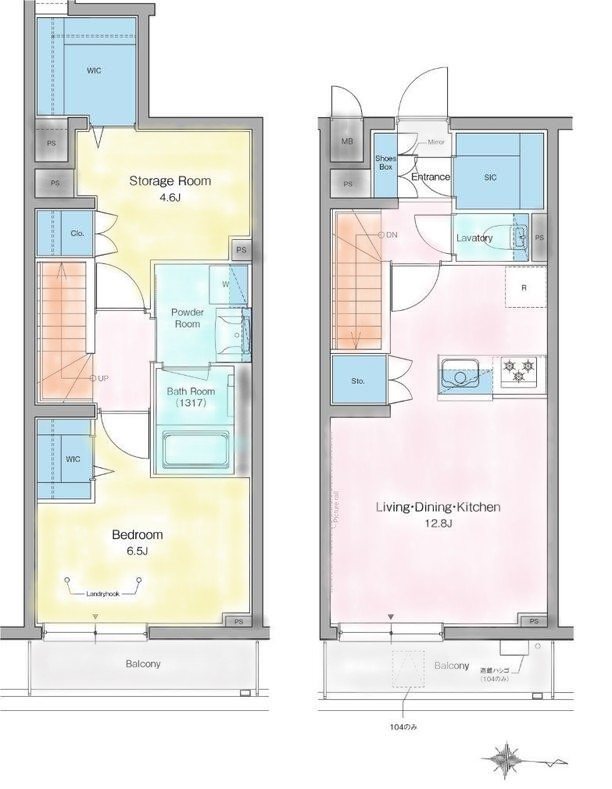 ルフォンリヴェント杉並永福 間取り