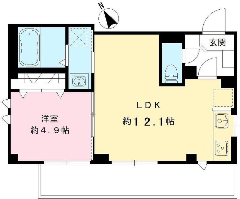 WEST LOUNGE（ウエスト ラウンジ） 間取り