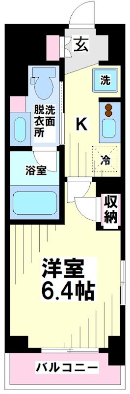 プライマル方南町 間取り図