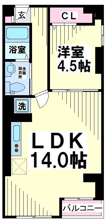 Clasico 間取り図
