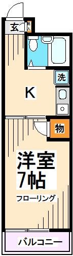 カーサタカクラ  間取り