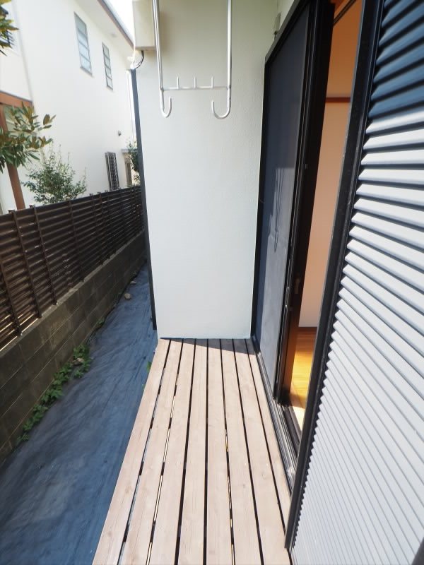 コーポ藤（調布ヶ丘） ベランダ