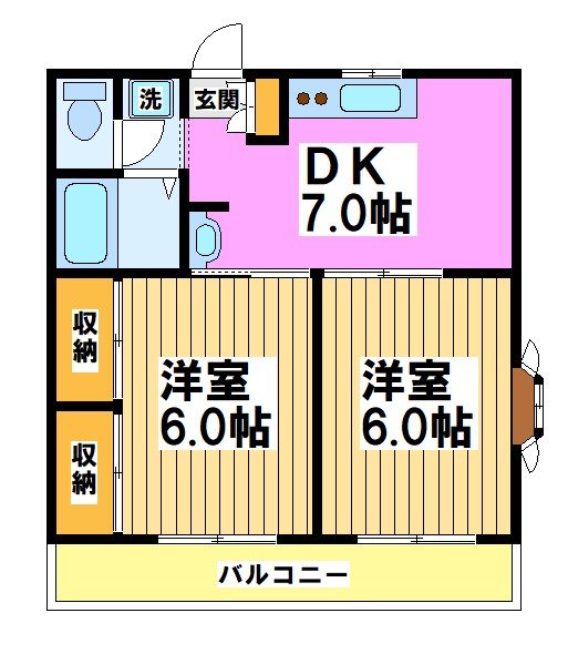 ビレッジキャッスル 間取り