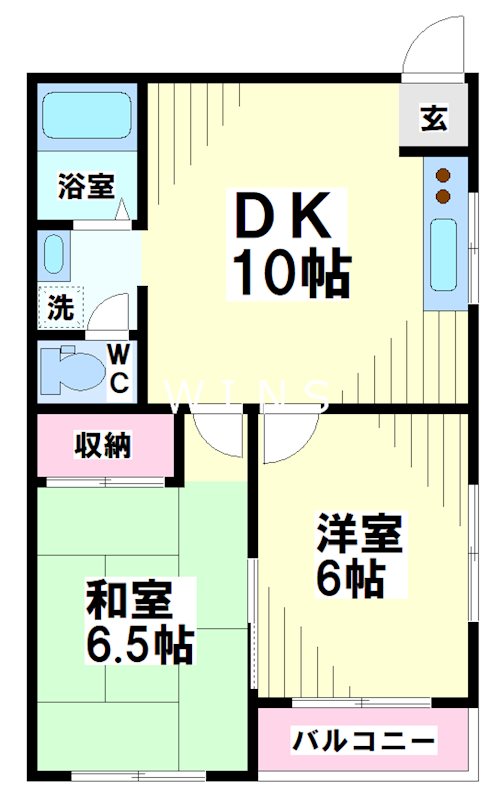 サンコーポ笹塚 間取り