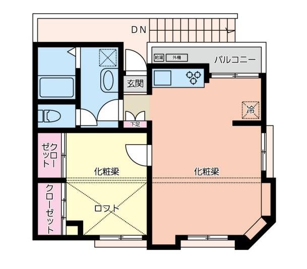 コーポキクチセカンド 間取り
