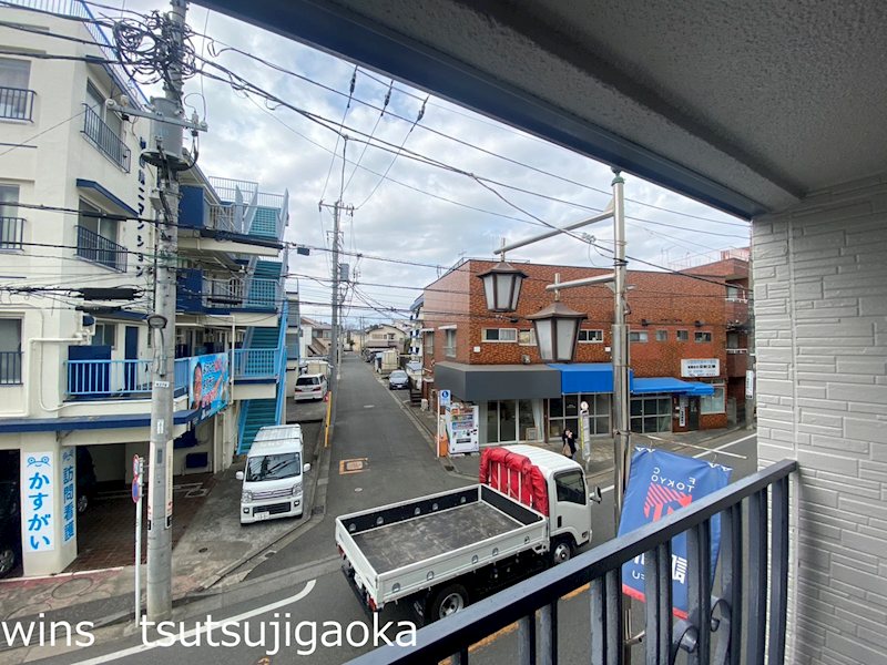 コーポキクチセカンド ベランダ