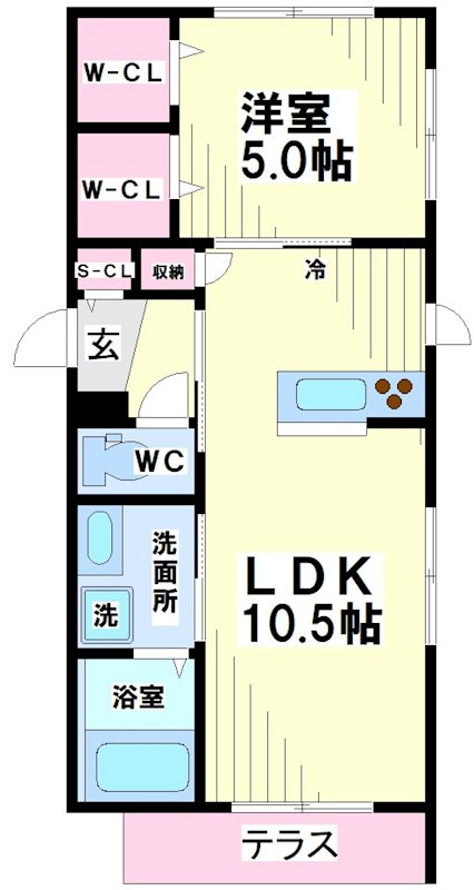 ルシェノンささづか 間取り