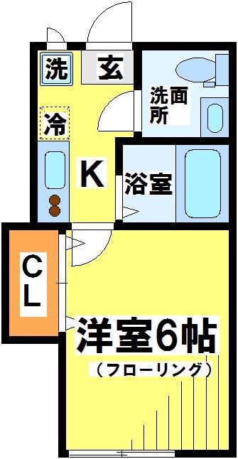 グランプラスつつじヶ丘=弊社専任物件= 103号室 間取り