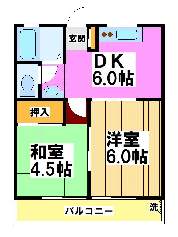 ボーセンフラット 間取り