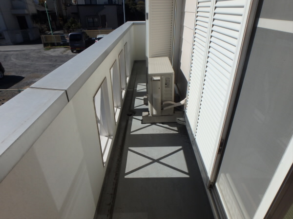 カルムハイツ ベランダ