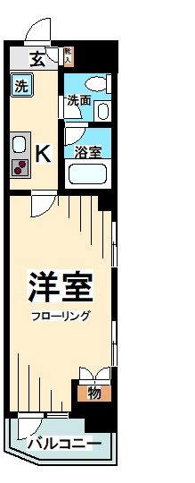 シャッツクヴェレ渋谷本町 間取り