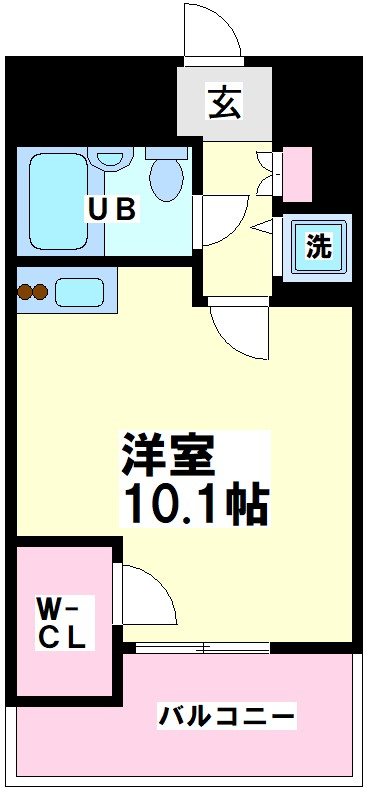 日神デュオステージ笹塚西館 間取り