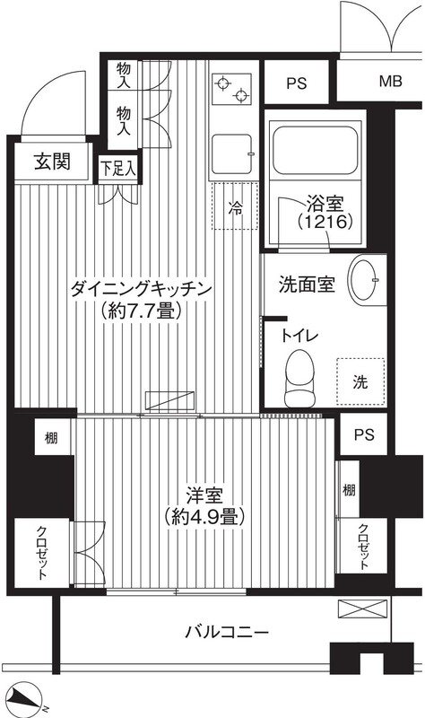 モン・ヴィラージュ仙川 間取り