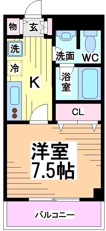 パディ初台　 間取り