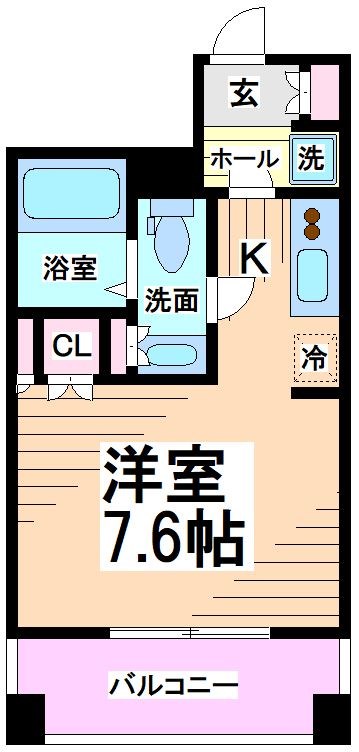 プライマル笹塚 間取り