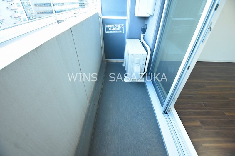 レジディア笹塚Ⅱ　 ベランダ