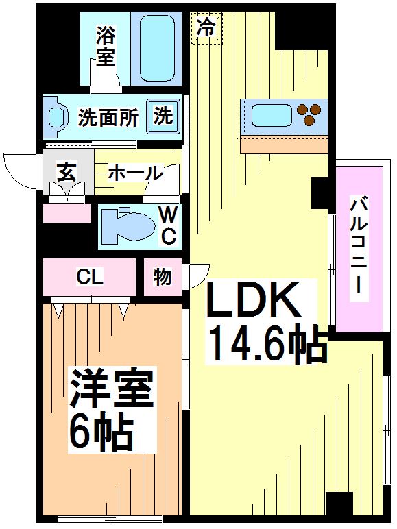 ボヌール和泉 間取り