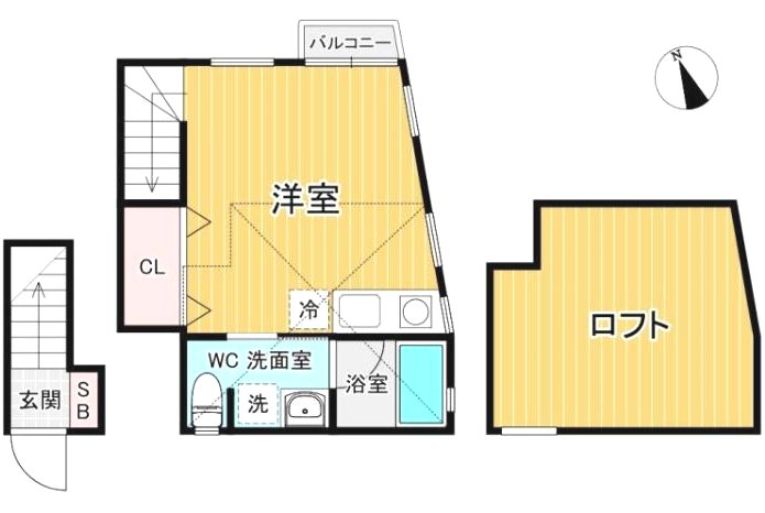 Alice BerryⅡ 間取り