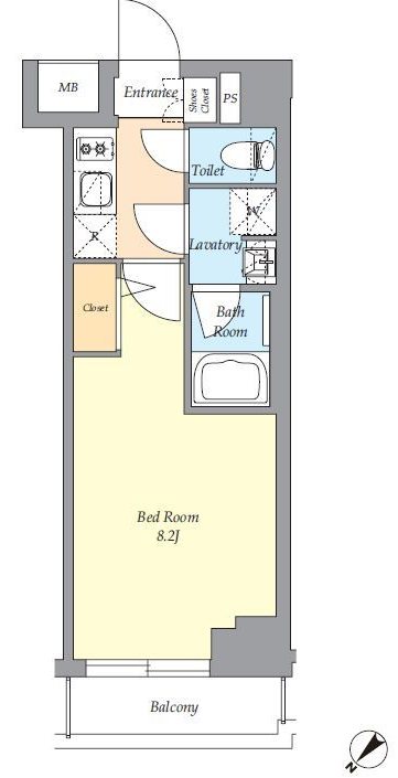 AIFLAT渋谷西原 間取り