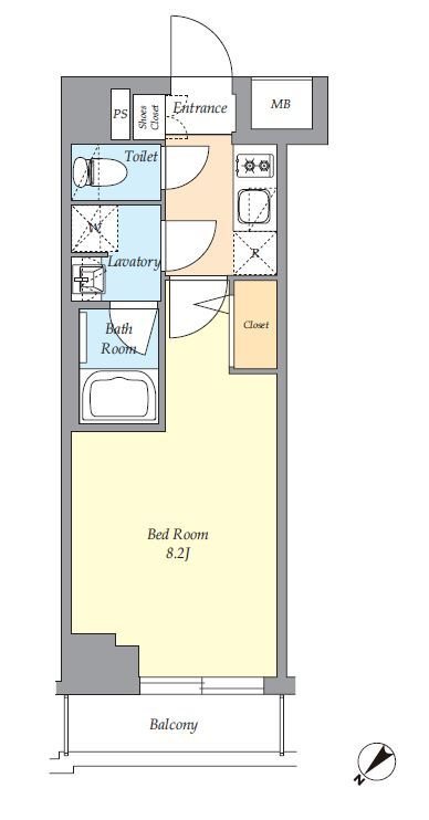 AIFLAT渋谷西原 間取り