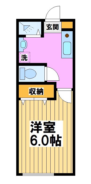 ハイムYTYⅡ 間取り