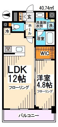 コンフォリア桜上水 間取り図