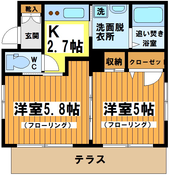 メゾンド中原 間取り