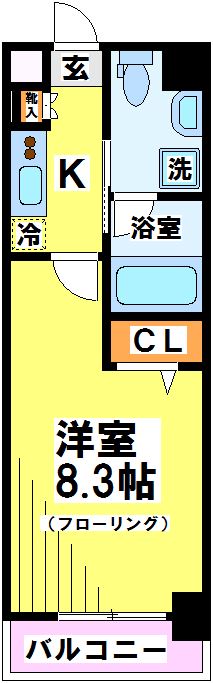 Ｃｏｕｒｓ（クール） 間取り