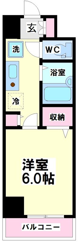 フラワーガーデンワタナベ 間取り