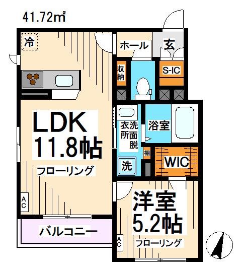 エルミタージュ南烏山 間取り
