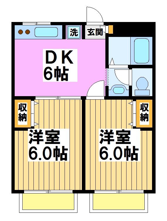 エリントン 間取り