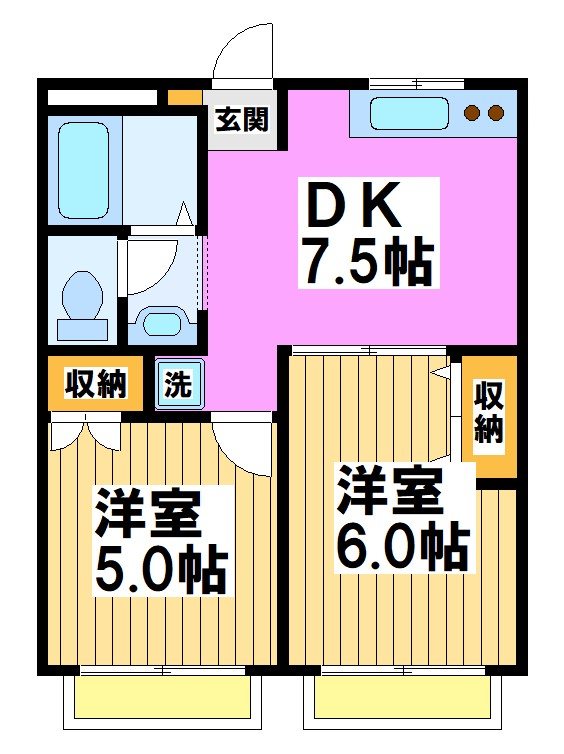 エリントン 間取り