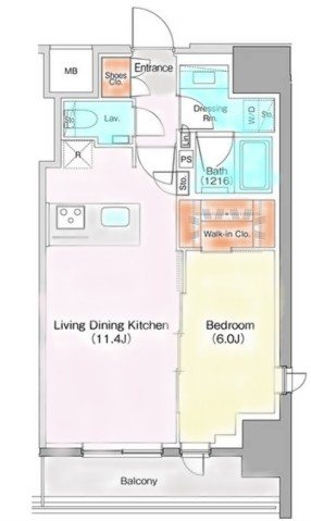 ザ・パークハビオ明大前 間取り