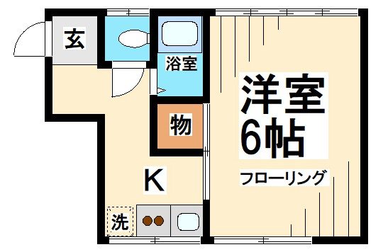 南台ツインズ  間取り