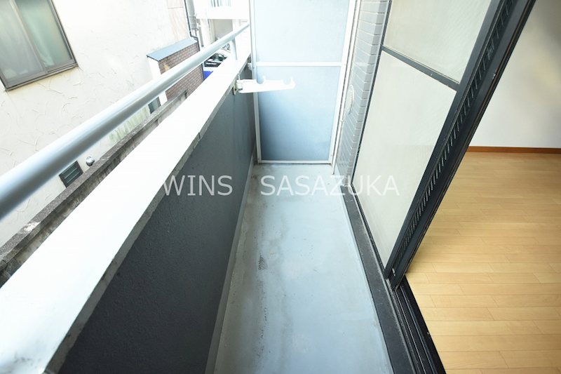 グロージェン代沢 ベランダ