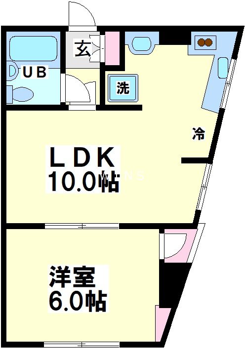 コーポ野口 間取り